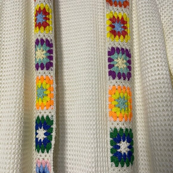 Stunning Boho Chic Crochet Cardigan by Rebellion - Picture 4 of 12